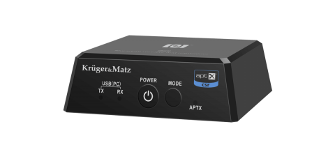 Audio adapteris Bluetooth 5.0 AUX IN/OUT (2in1) Kruger&Matz HiFi BT-1 
